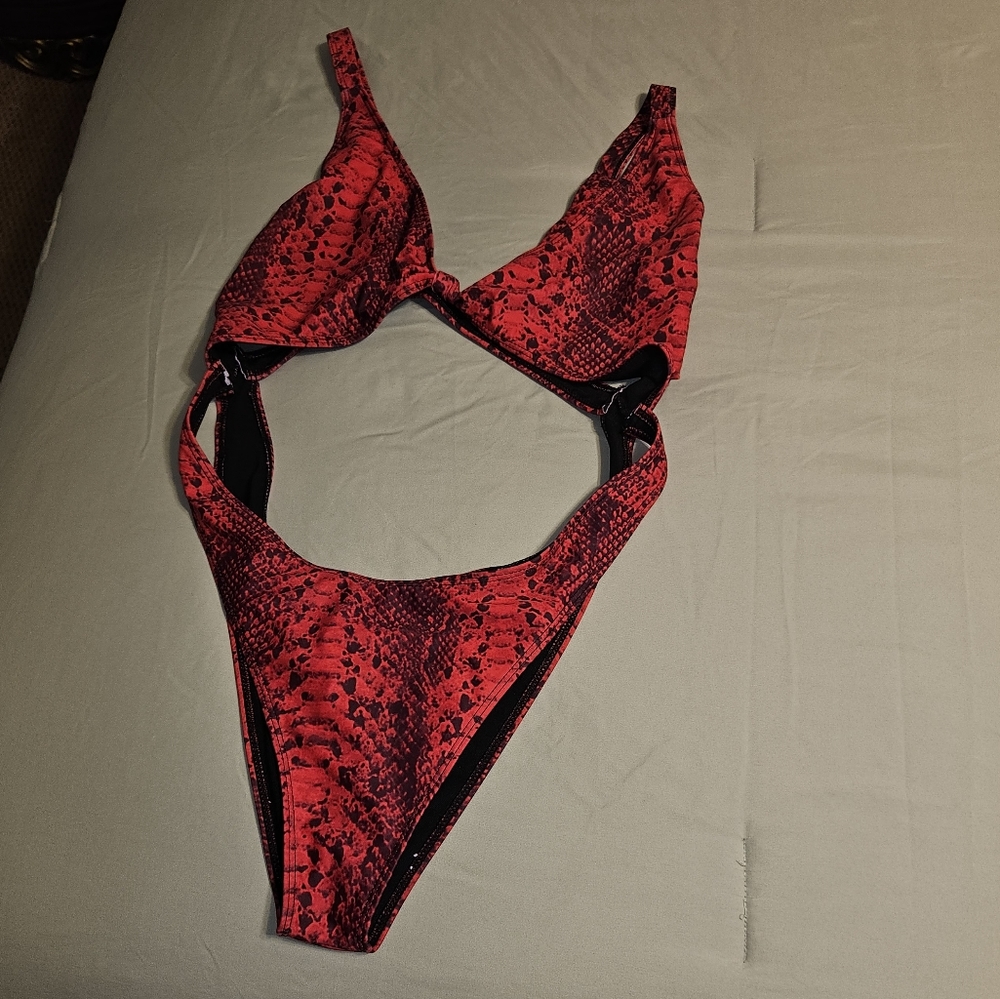 Matte Collection monokini swimsuit